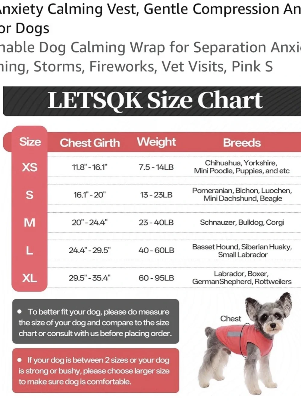 Coral Pink Reflective Dog Vest - Stylish Comfort for Pets- Thunder Vest